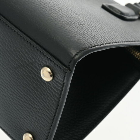 GUCCI Soho Interlocking Black Calf Handbag - Picture 6 of 12